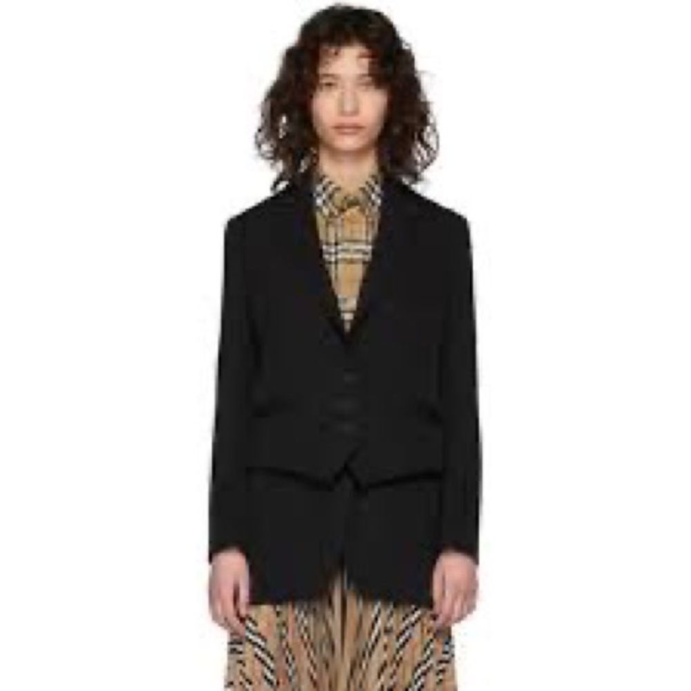 Burberry Black Wool Titouan Blazer, NWT